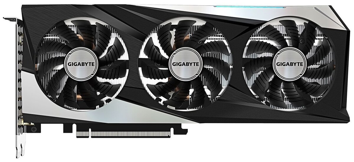 Видеокарта Gigabyte RTX 3060 12Гб GDDR6, 192 бит (GV-N3060GAMING OC-12GD) (GV-N3060GAMING OC-12GD 2.0)