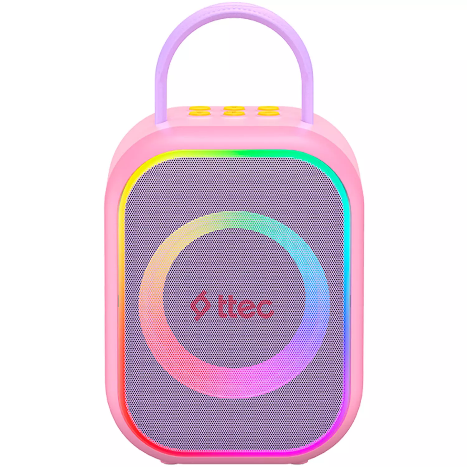 Колонка ttec VocalMate Portable Wireless Child Karaoke Set,Balerina Pink (2BH18BP)