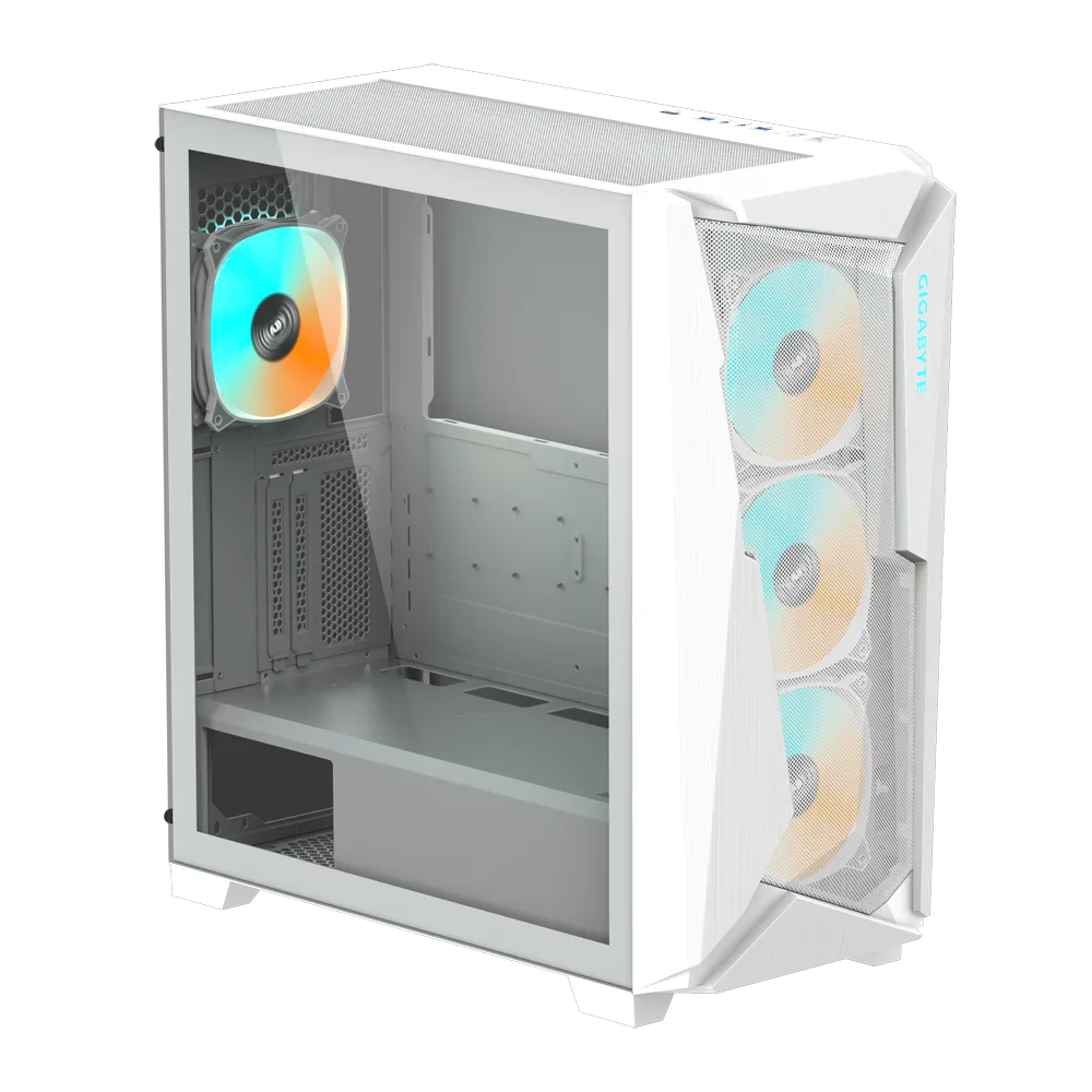 Компьютерный корпус GigaByte C301 GLASS WHITE V2 White (C301GW V2)
