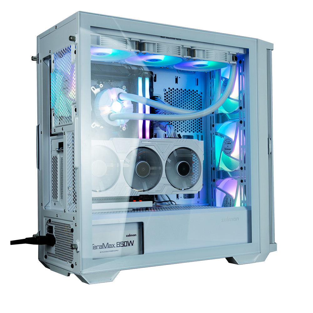  Компьютерный корпус Zalman Z10 DUO White без Б/П (Z10 Duo white)
