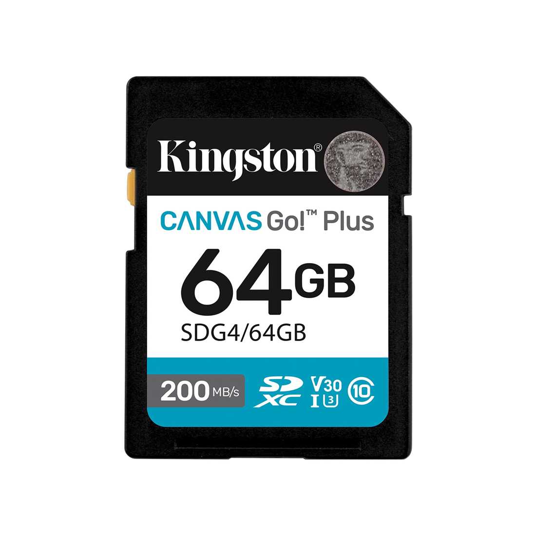 Карта памяти SD 64GB Class 10 U3 Kingston SDG4/64GB (SDG4/64GB)