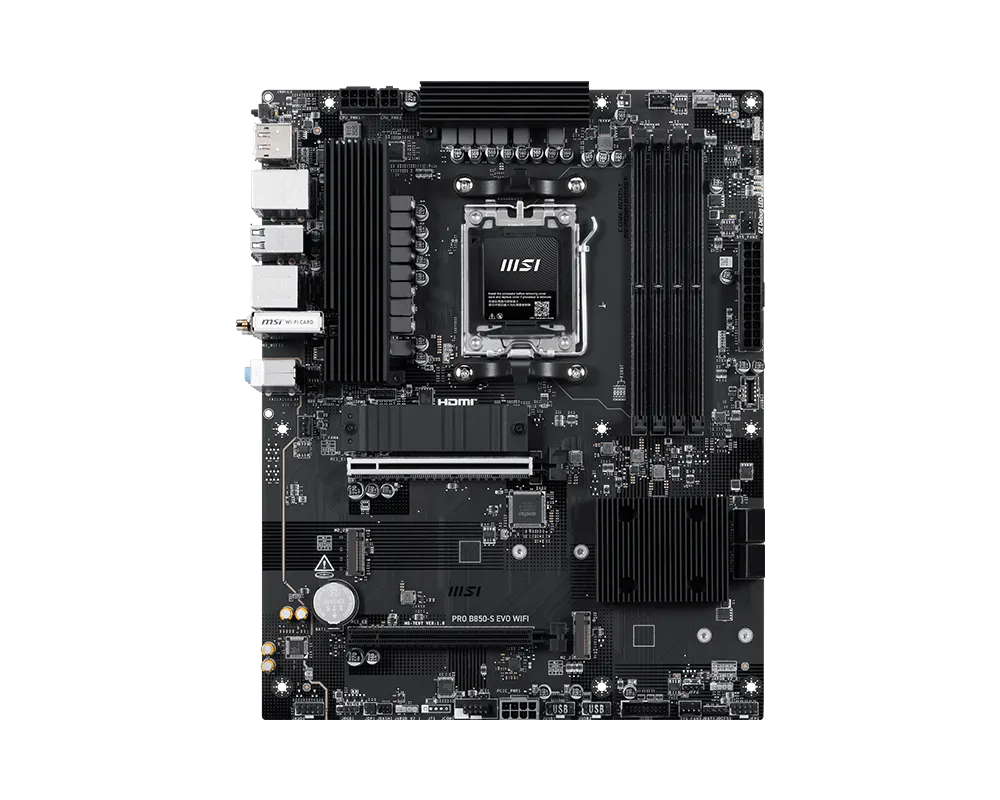 Материнская плата MSI PRO B850-S EVO WIFI (PRO B850-S EVO WIFI)