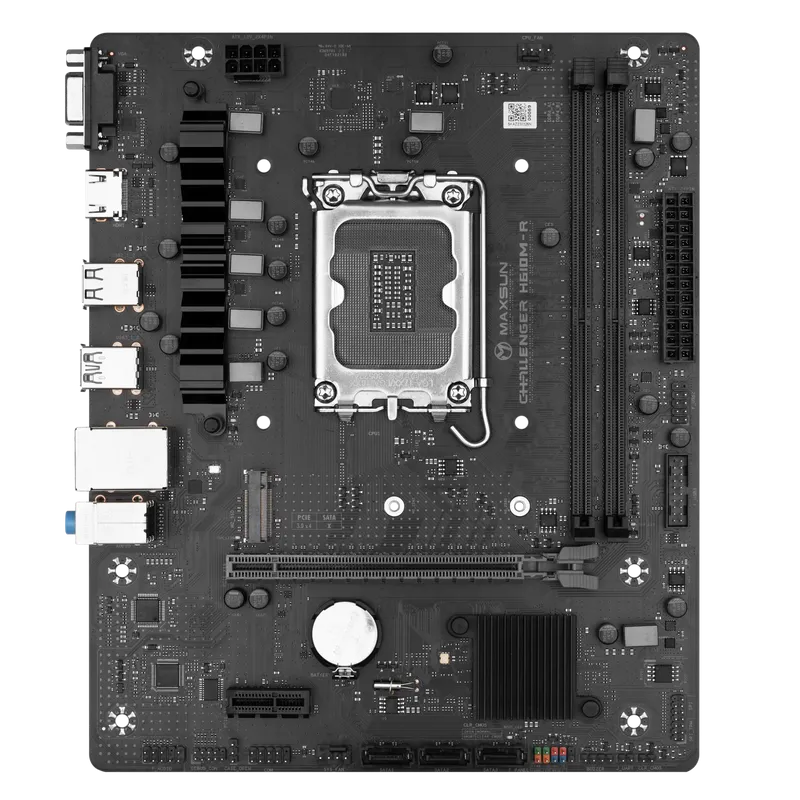 Материнская плата MaxSun Challenger H610M-R, LGA1700 H610 mATX (MS-Challenger H610M-R) Материнская плата MaxSun Challenger H610M-R, LGA1700 H610 mATX (MS-Challenger H610M-R)