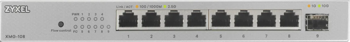 Коммутатор Zyxel XMG-108 (XMG-108-ZZ0101F)