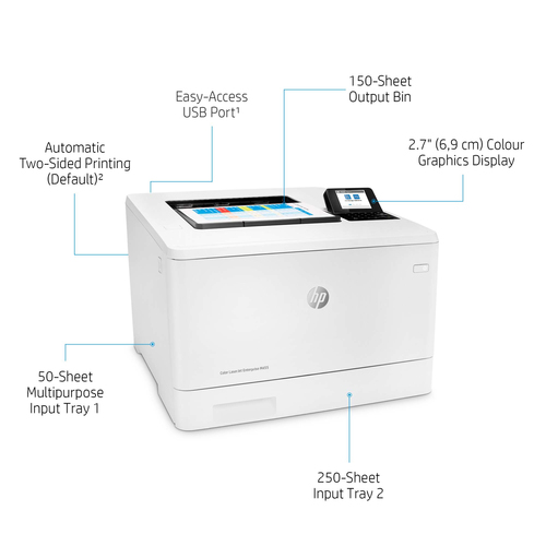 Принтер цветной лазерный HP Color LaserJet Enterprise M455dn (3PZ95A)