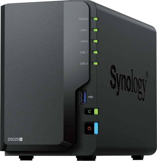 Система хранения данных (сервер) Synology DS225+ (DS225+)
