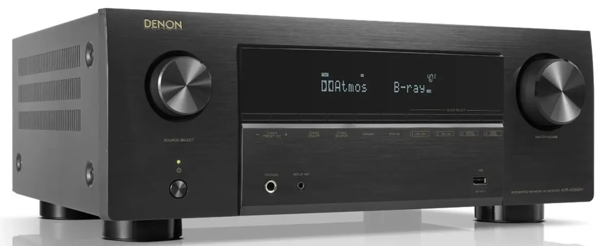 AV-ресивер DENON AVR-X2800H ЧЕРНЫЙ (AVRX2800HBKE2/B)