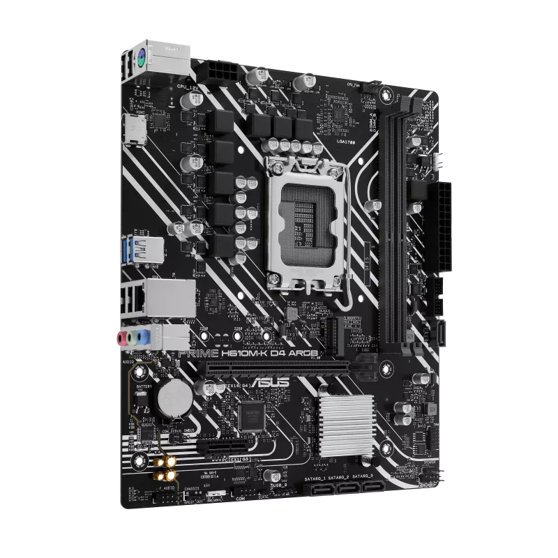 Материнская плата ASUS PRIME H610M-K D4 ARGB (PRIME H610M-K D4 ARGB)
