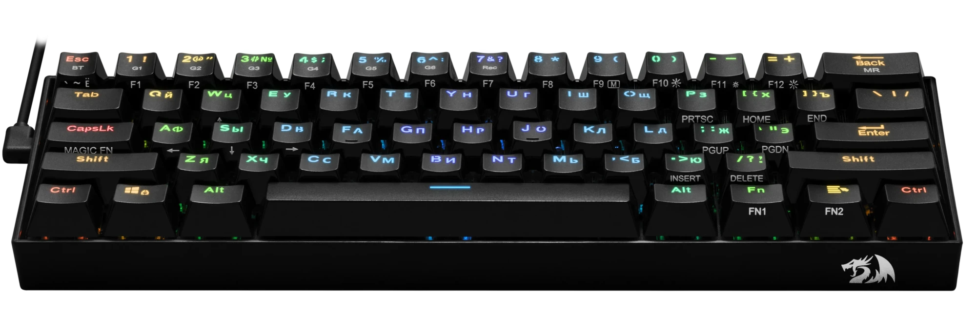 Клавиатура Redragon Draconic black (77696)