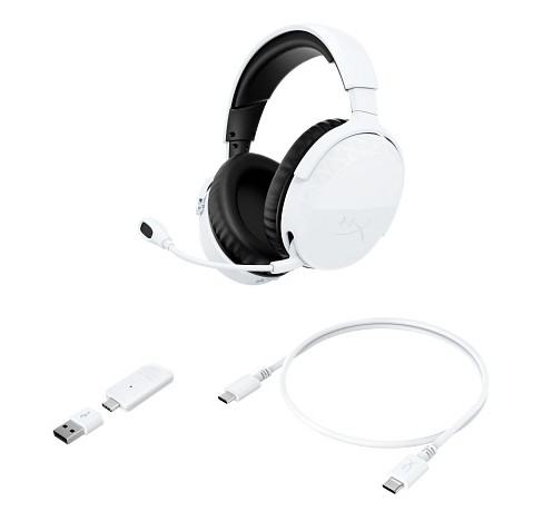 Наушники-гарнитура игровые HyperX Cloud Stinger 3 Wirelesss PS5, белый (BS1T9AA)