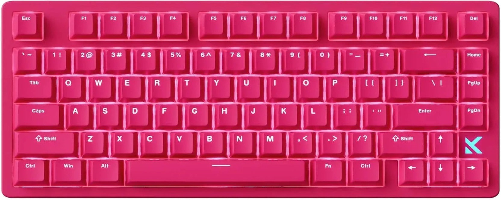 Клавиатура MCHOSE Jet 75 E-sport, Rose Red, Kailh Magnetic God Switch (MC-Jet75-13)