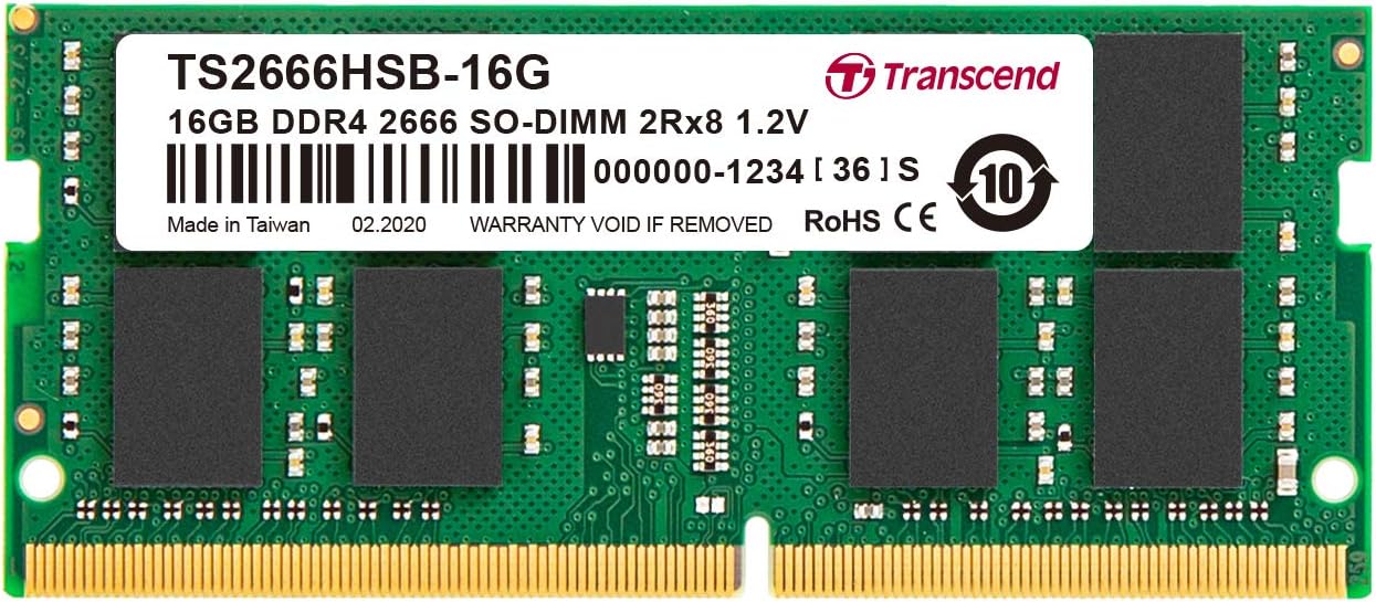 Оперативная память для ноутбука Transcend DDR4 TS2666HSB-16G (TS2666HSB-16G)