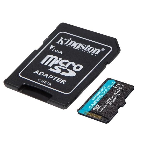 Карта памяти MemoryCard microSDXC 1TB, Kingston, Class 10, UHS-I (U1), Video Class 10 (SDS3/1TB)