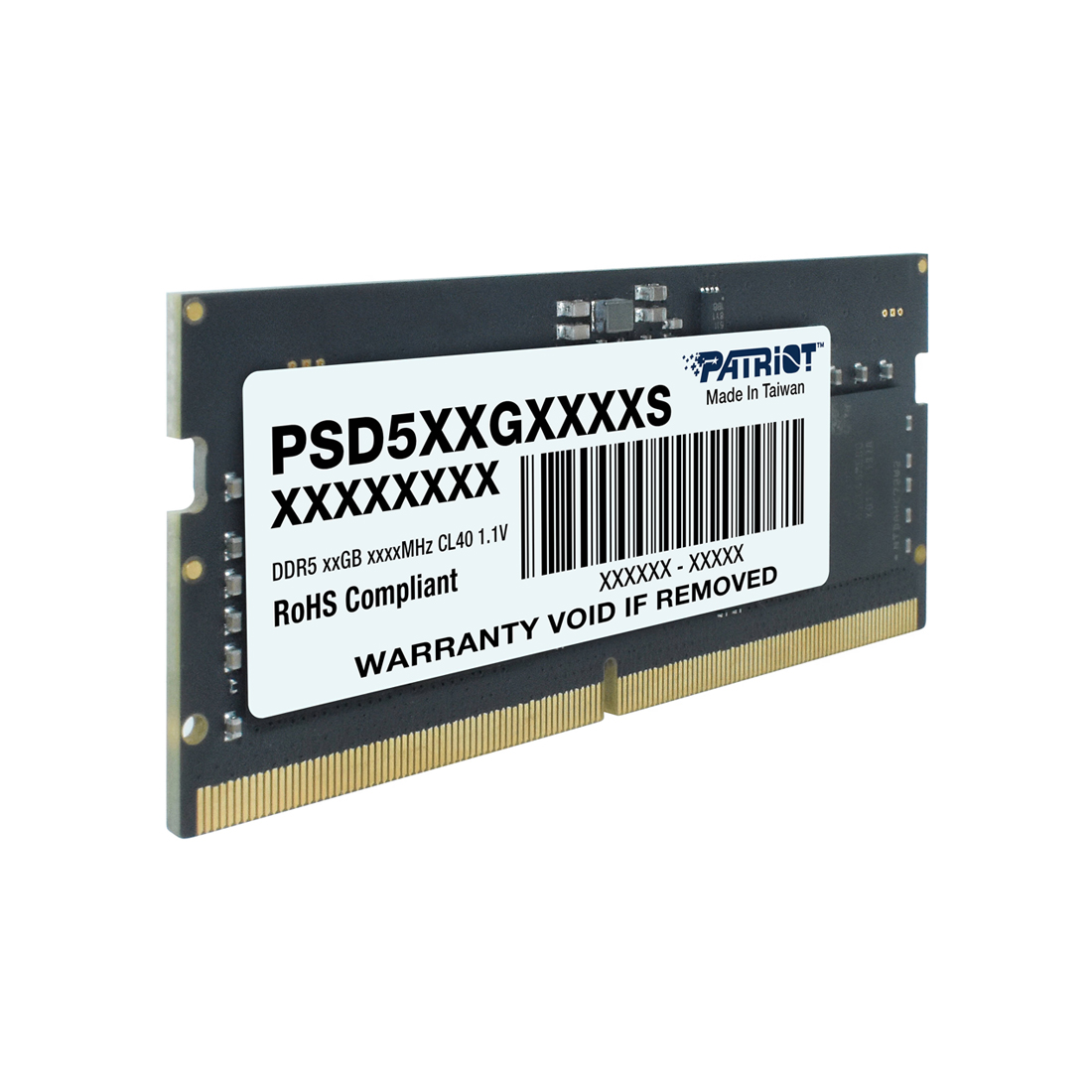 Оперативная память для ноутбука Patriot SL DDR5 32GB (PSD532G48002S)