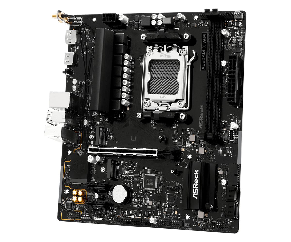 Материнская плата ASRock A620AM-X WiFi (A620AM-X WiFi)
