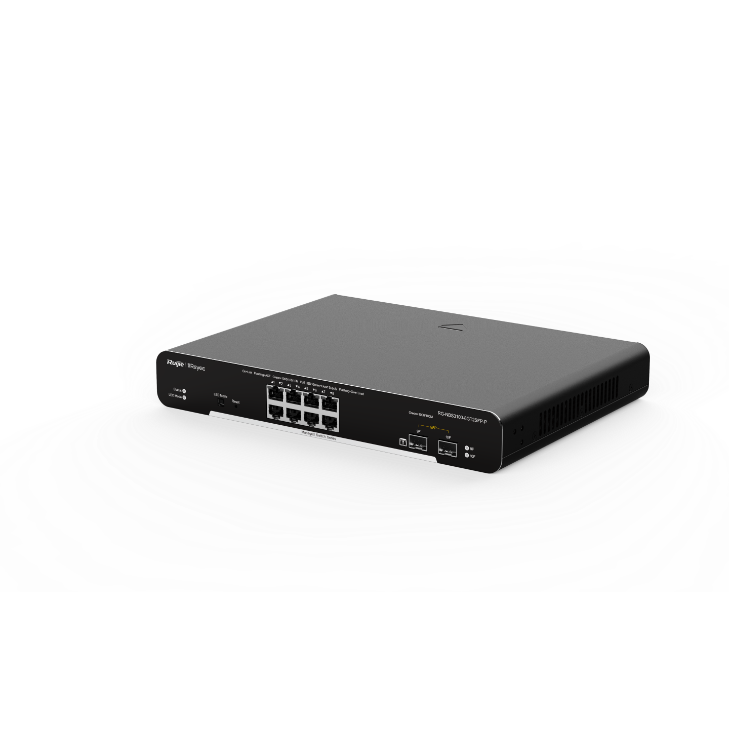 Коммутатор Ruijie Reyee RG-NBS3100-8GT2SFP-P (RG-NBS3100-8GT2SFP-P)