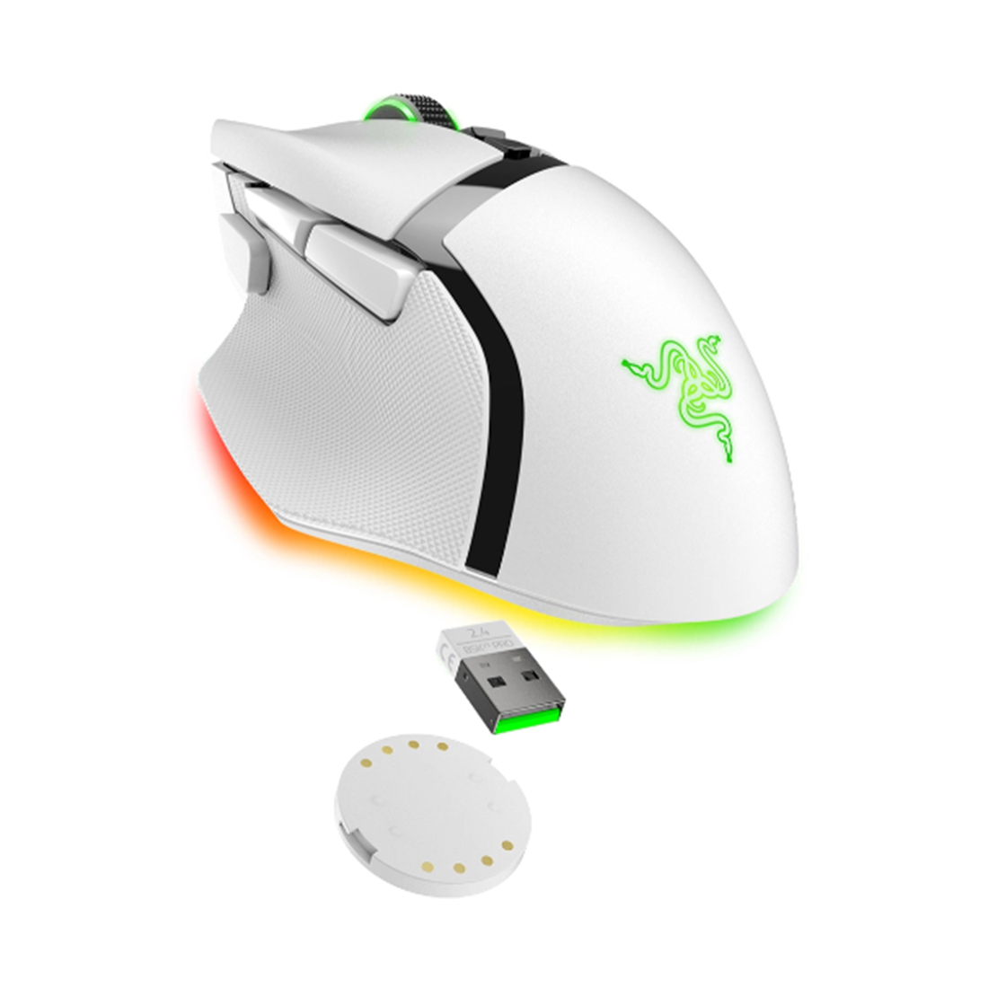 Мышь Razer Basilisk V3 Pro, White (RZ01-04620200-R3G1)