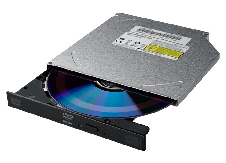 Оптический привод для ноутбука LITEON DVD±RW DS-8AESH-01-B-PLDS SATA Black ОЕМ (DS-8AESH-01-B-PLDS)