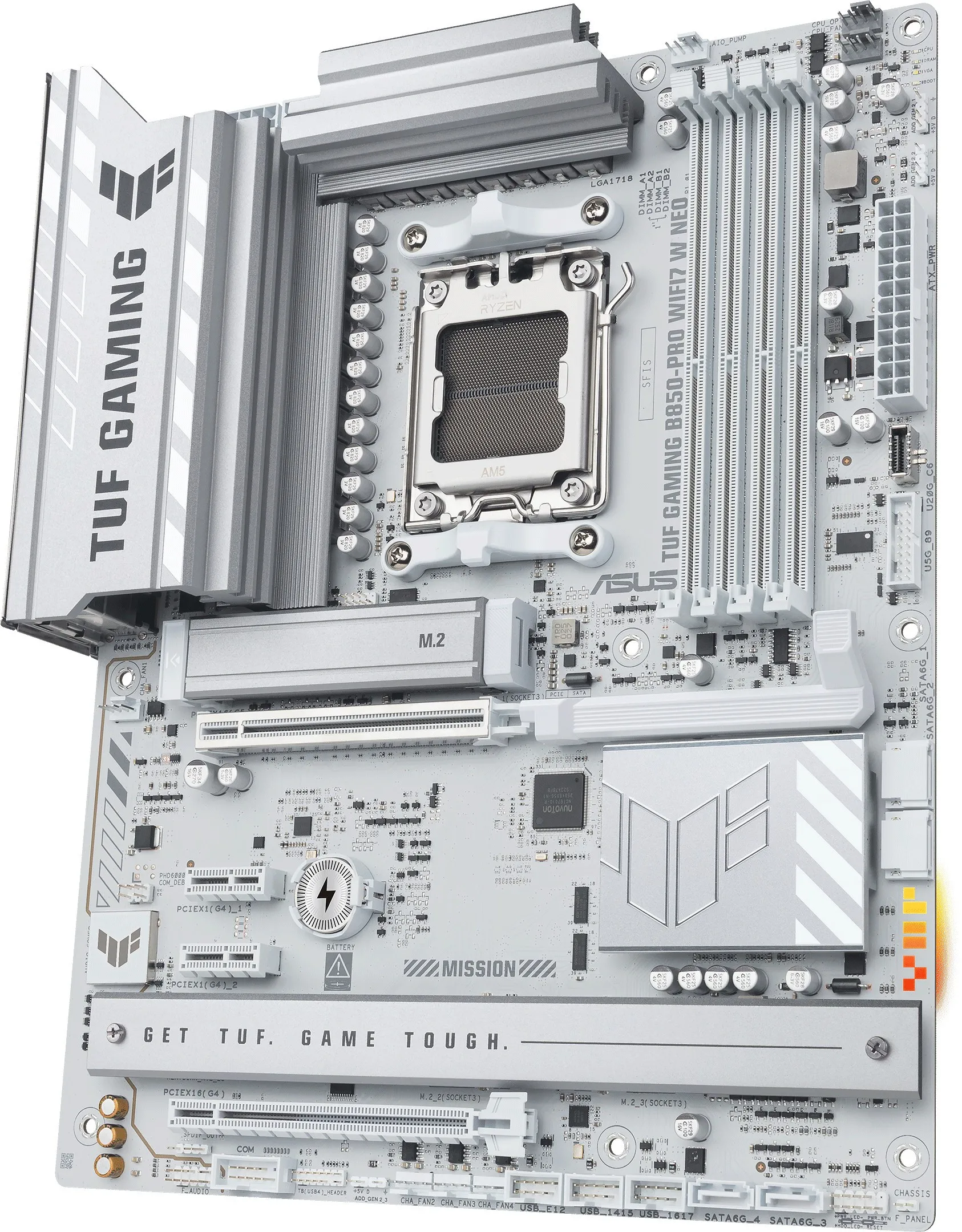 Материнская плата Asus TUF Gaming B850-Pro WiFi7 W Neo (TUF GAMING B850-PRO WIFI7 W NEO)