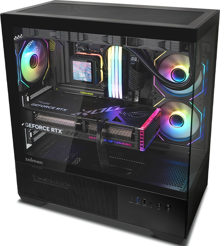 Компьютерный корпус Zalman CHRONIX V2 Black (CHRONIX V2 Black)