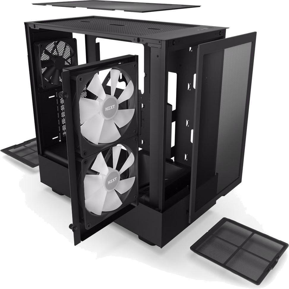 Корпус NZXT H5 Flow RGB (CC-H51FB-R1)