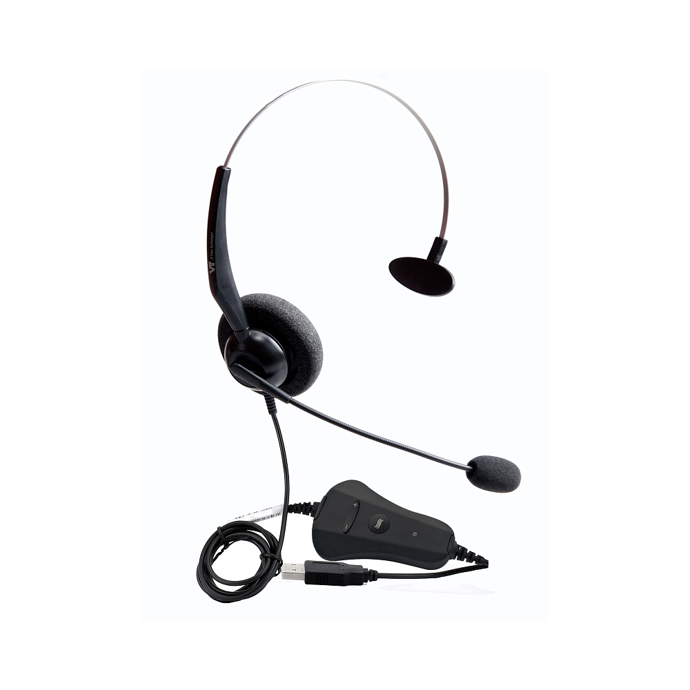 Проводная гарнитура VT1000-D USB, Дуо Узкополосный звук (VT1000 USB old)