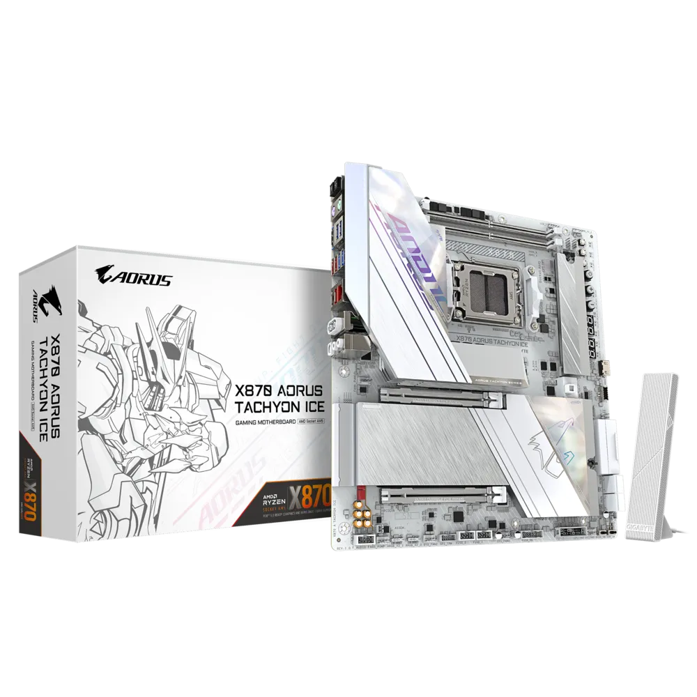 Материнская плата Gigabyte X870 AORUS TACHYON ICE (X870 A TACHYON ICE)
