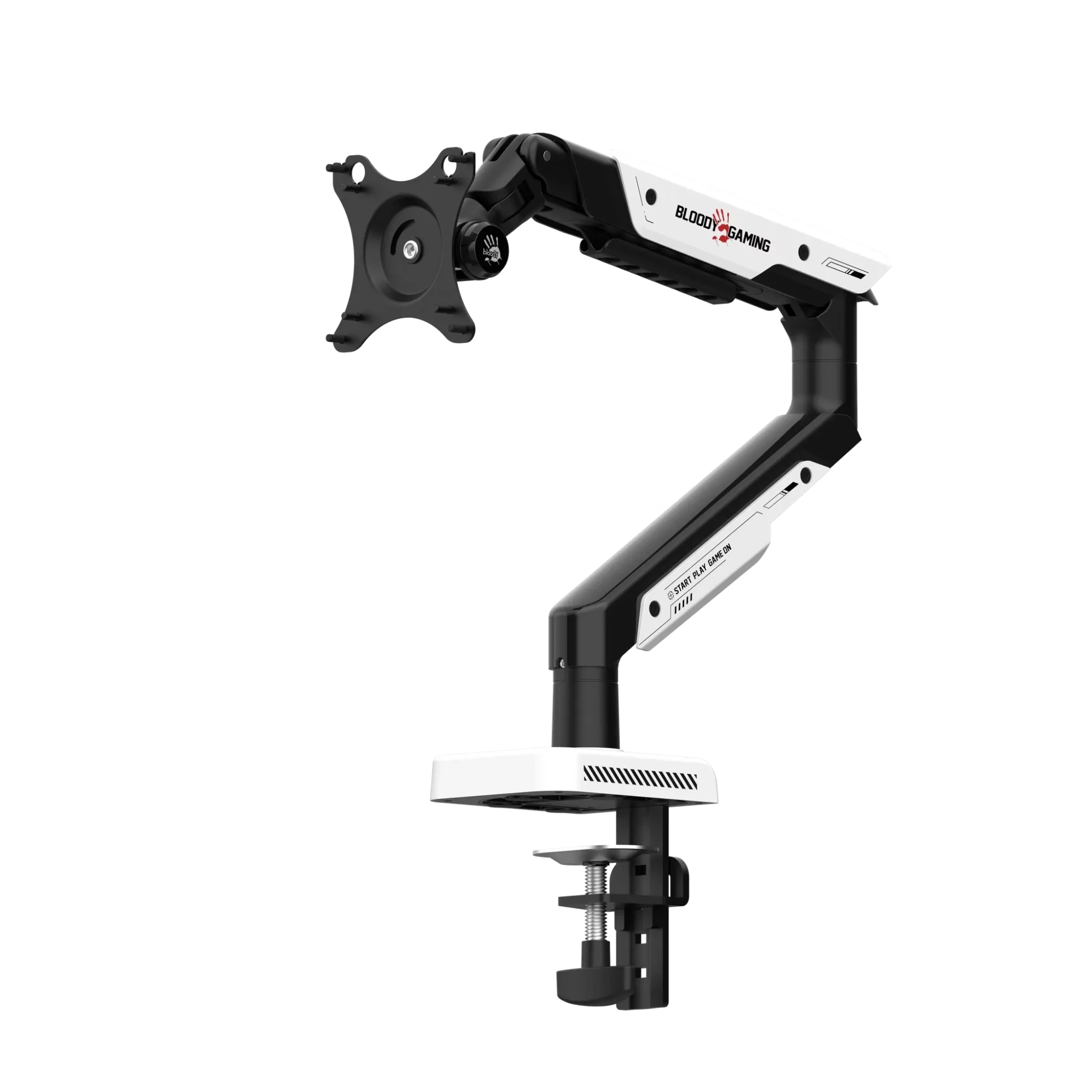 Настольное крепление для монитора A4Tech Bloody DM-8, 17"-39", до 9кг,Sports White (DM-8/SPORTS WHITE)