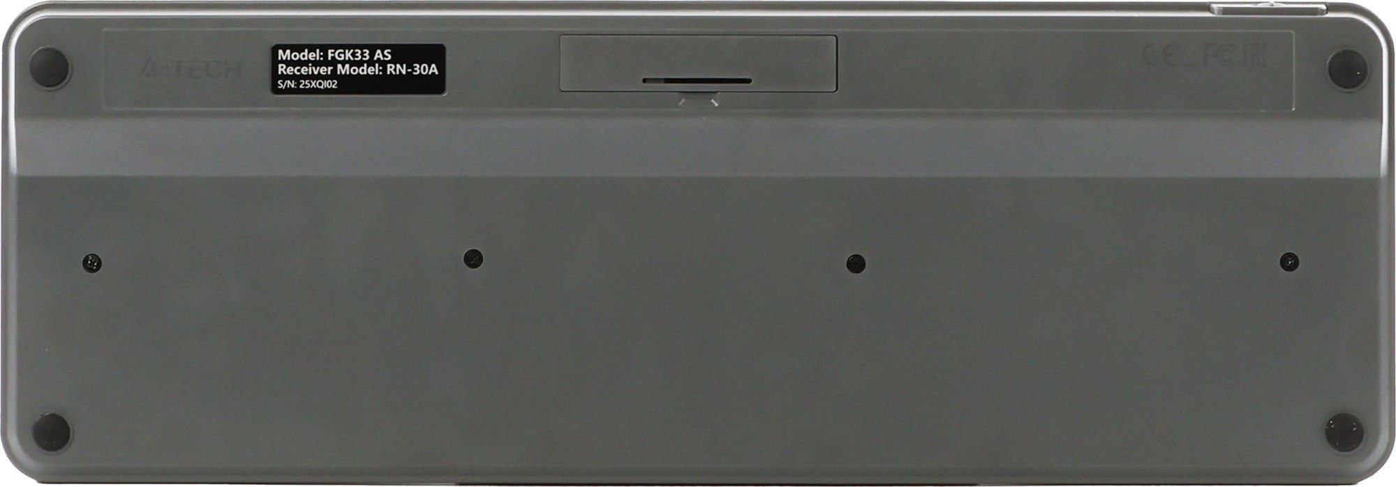 Клавиатура+мышь беспроводная A4tech Fstyler FG3300 Air2, Grey (FG3300 Air2 Grey)