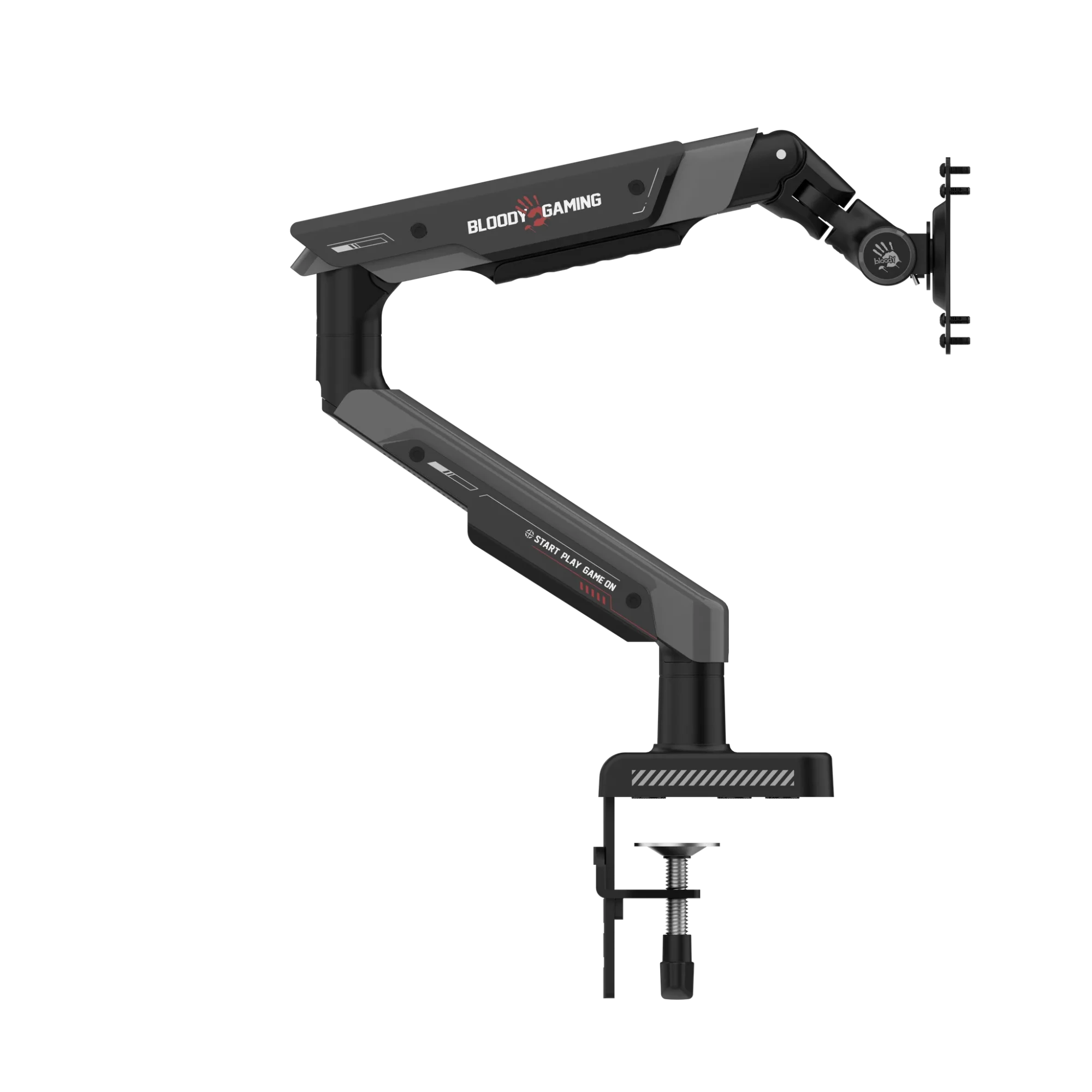 Настольное крепление для монитора A4Tech Bloody DM-8, 17"-39", до 9кг,Sports Black (DM-8/SPORTS BLACK)