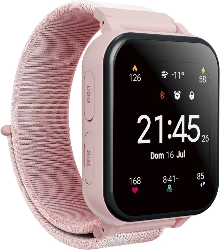 Детские смарт-часы Canyon Alfie KW-37, Pink (CNE-KW37PP)