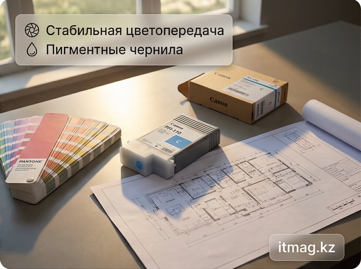 Чернильный картридж Canon PFI-110 Cyan (2365C001)