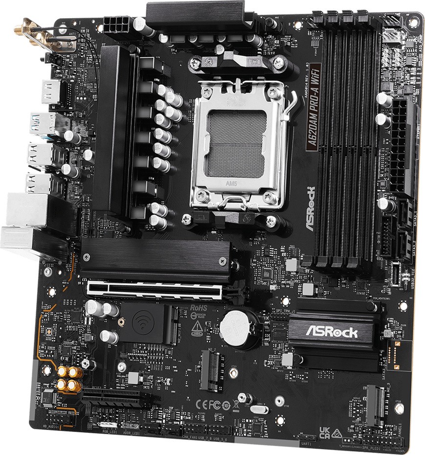 Материнская плата ASRock A620AM PRO-A WIFI (A620AM PRO-A WIFI)