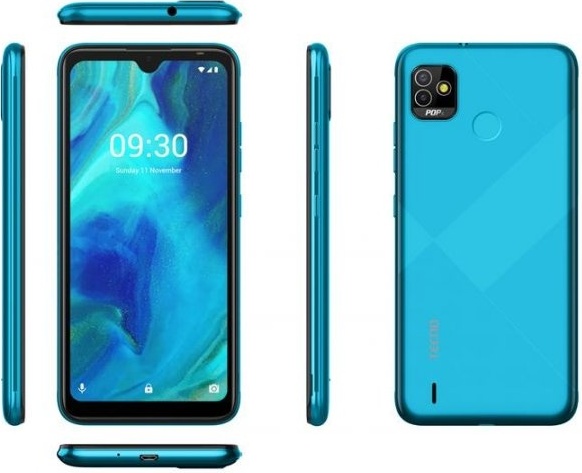 Смартфон Tecno POP 5, 2/32GB - Ice Blue (BD2P ICE BLUE 2/32GB)