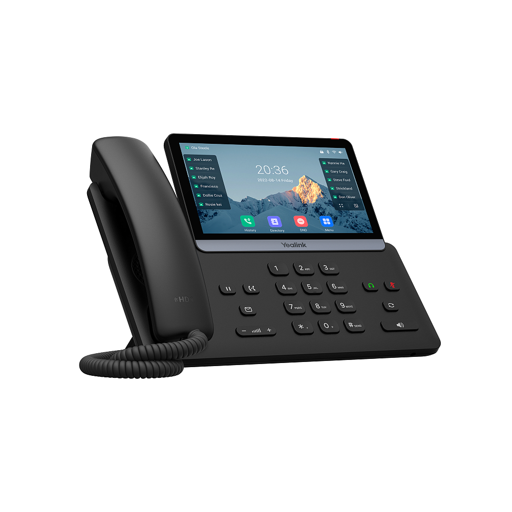 Настольный IP-телефон Yealink SIP-T77U, 7" без БП (SIP-T77U)