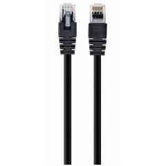 Патч-корд UTP Cablexpert, кат. 5e, 5м, чёрный (PP10-5M/BK) Патч-корд UTP Cablexpert, кат. 5e, 5м, чёрный (PP10-5M/BK)