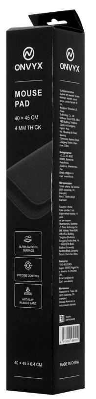 Коврик для мыши ONVYX OMP40454KB, Black (OMP40454KB)