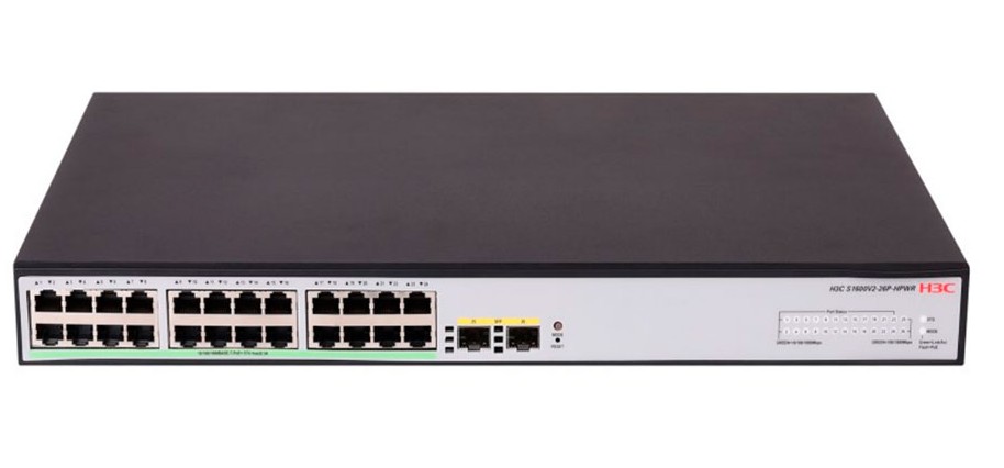 Коммутатор H3C LS-1600V2-26P-HPWR-GL (LS-1600V2-26P-HPWR-GL) Коммутатор H3C LS-1600V2-26P-HPWR-GL (LS-1600V2-26P-HPWR-GL)