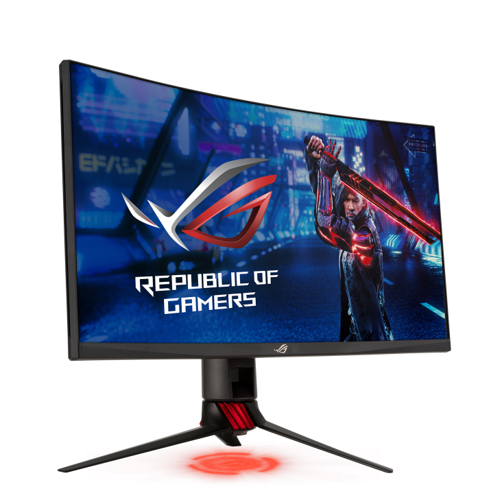 Монитор ASUS ROG Strix XG27WQ - Black-Red, 27" (90LM05I0-B01970)