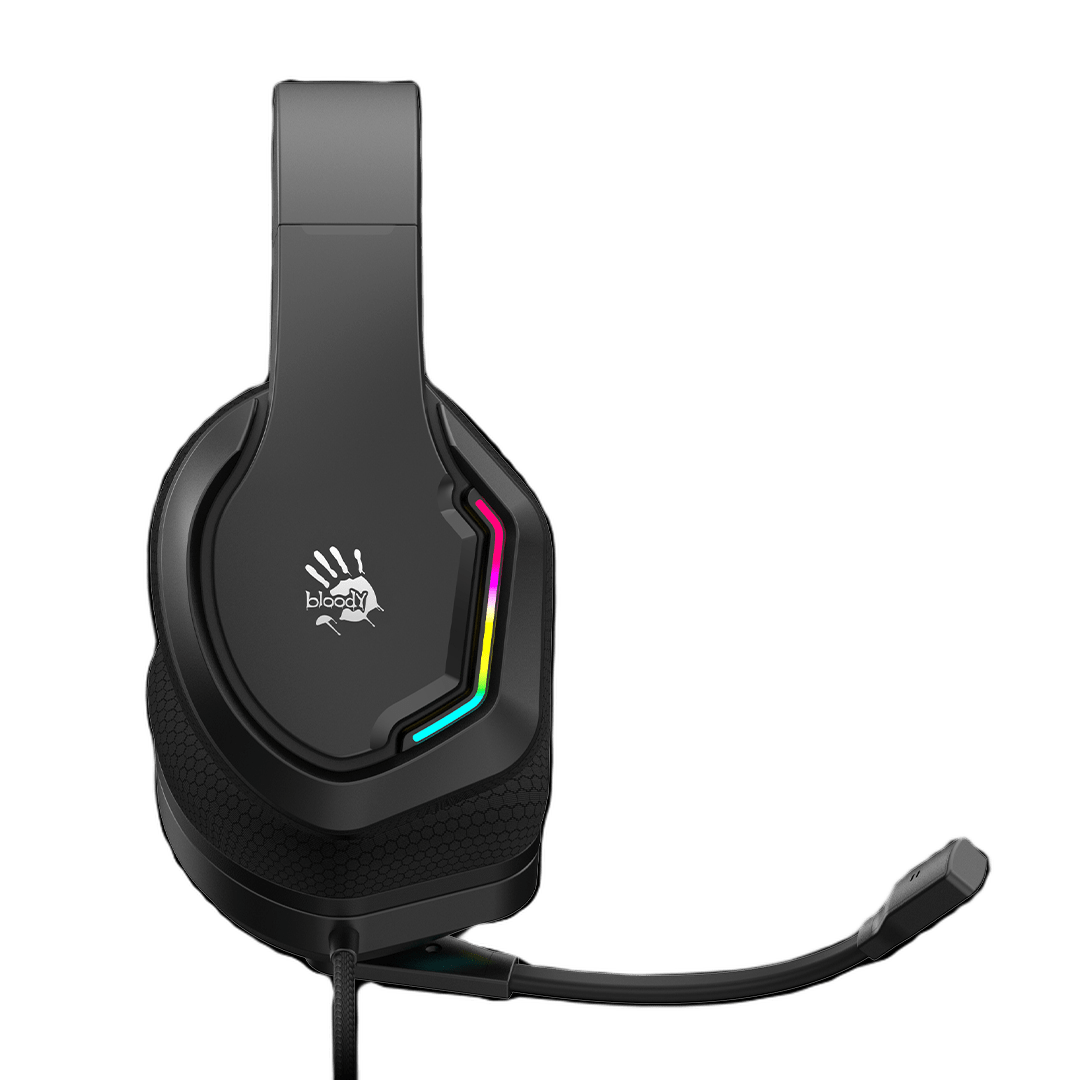 Наушники+микрофон игровые Bloody G260p BLACK (G260p BLACK)