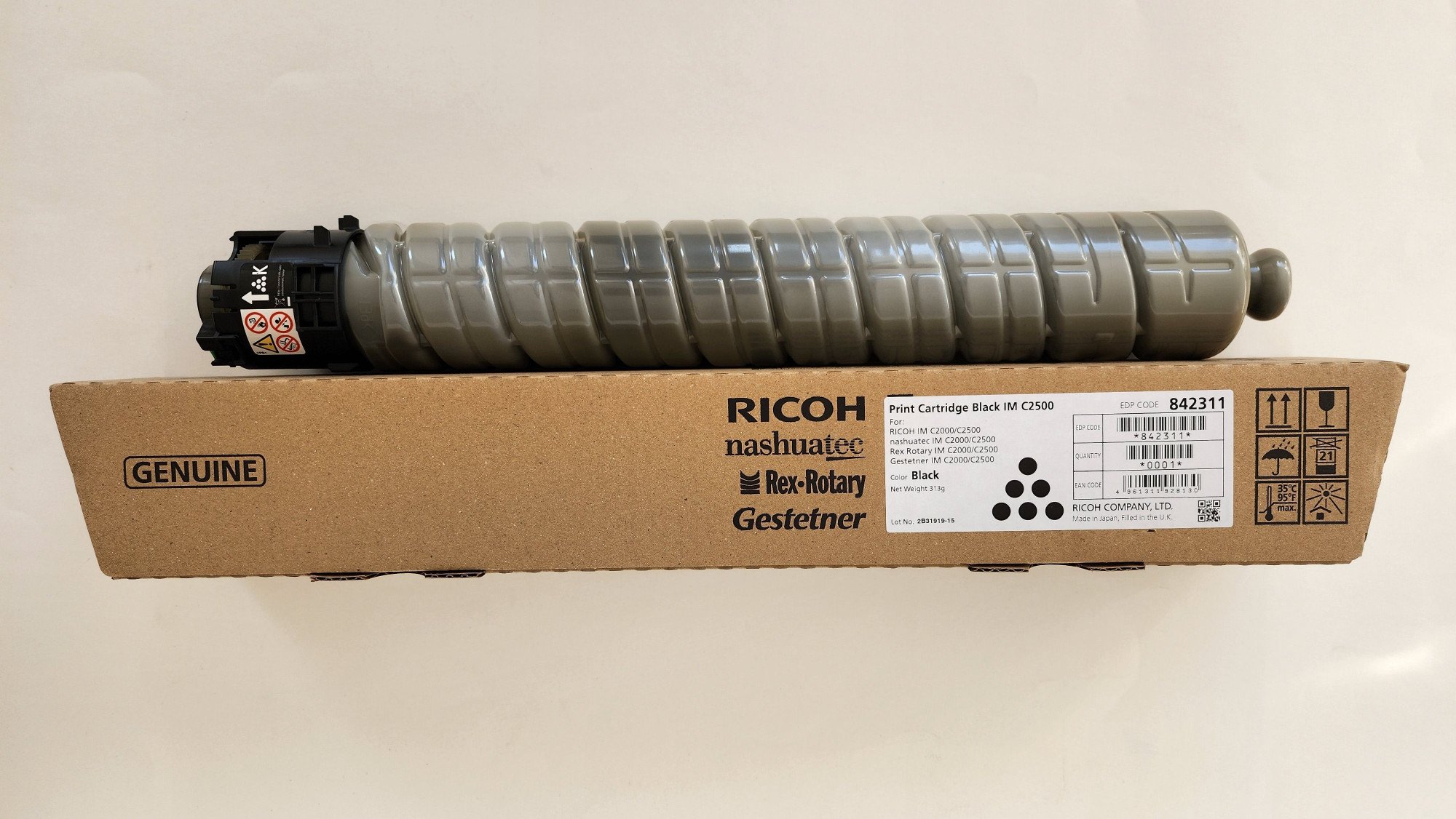 Тонер-картридж Ricoh тип IM C2500H чёрный (842311)