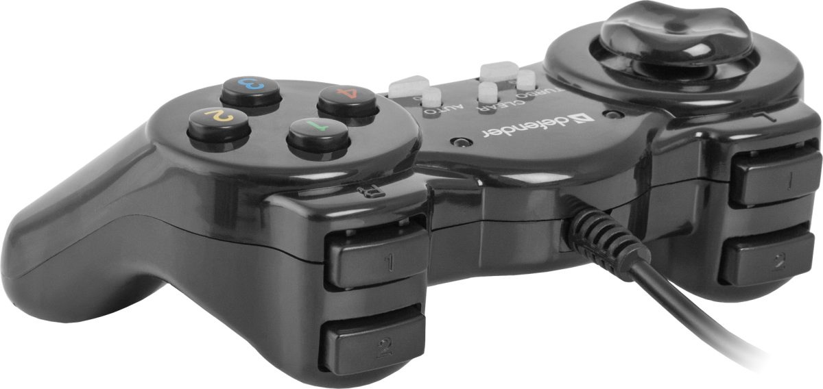Проводной геймпад Defender Vortex USB, 13 кнопок (64249)