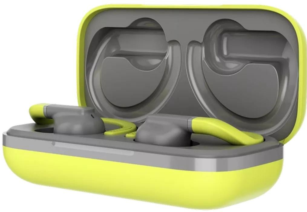 Наушники Canyon headset OnRun 11 Sport, Green (CNS-TWS11GR)