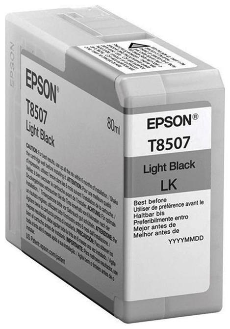 Картридж струйный Epson Light Black T850700 UltraChrome HD 80ml (C13T850700)