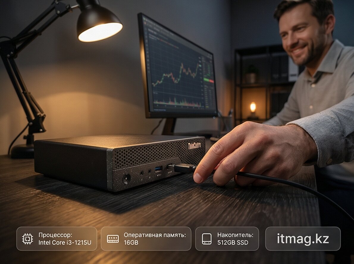 Мини ПК ThinkCentre neo 50q Gen 4 (12LMS6XU00)