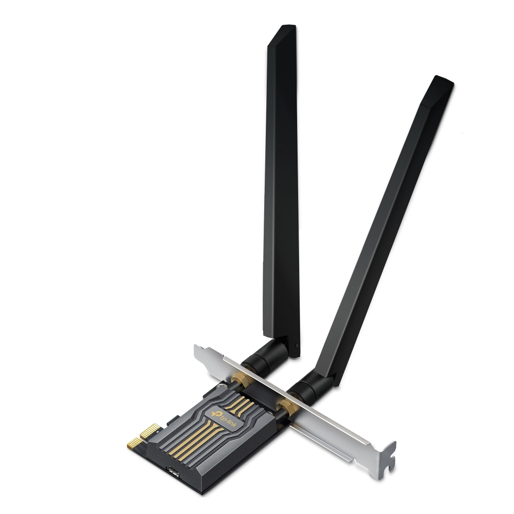 Сетевой адаптер беспроводной PCIe BE6500 Tp-Link Archer TBE400E (Archer TBE400E(UN))