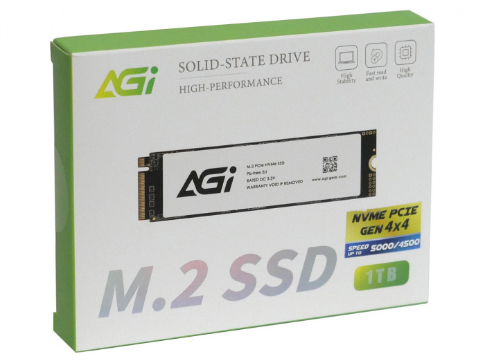 Твердотельный накопитель SSD AGI AI818 1TB, M.2 (AGI1T0G43AI818-CB)