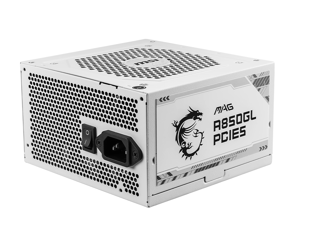 Блок питания MSI MAG A850GL PCIE5 WHITE (MAG A850GL PCIE5 WHITE)