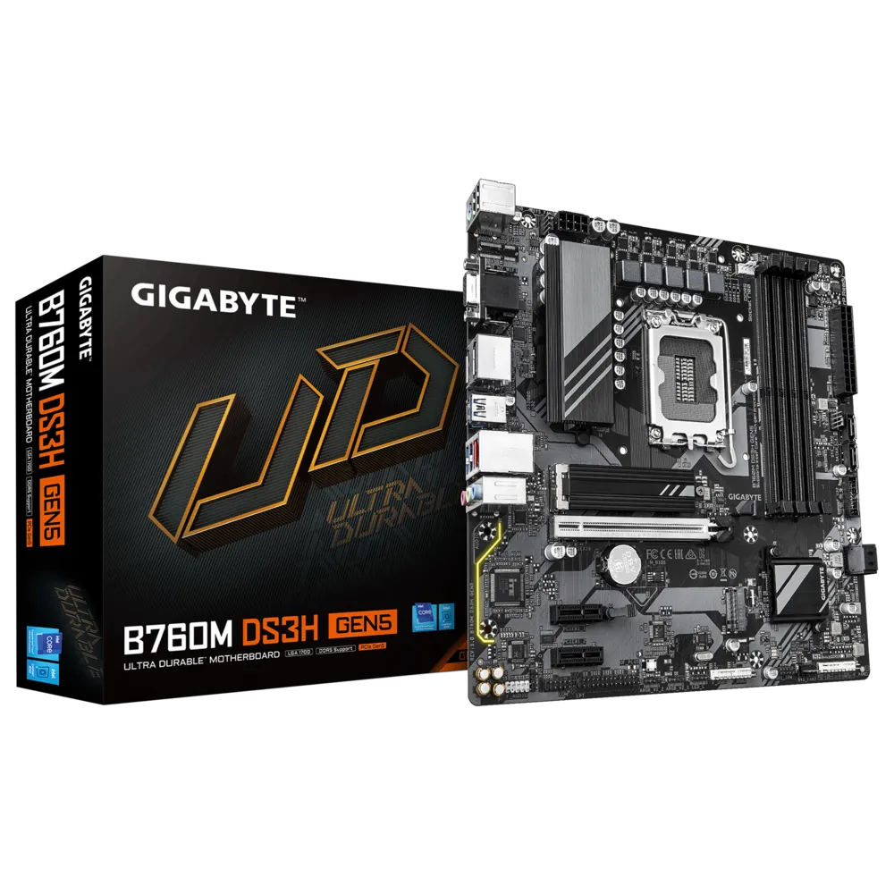 Материнская плата GIGABYTE B760M DS3H GEN5 (B760M DS3H GEN5)