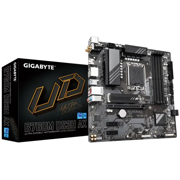 Материнская плата Gigabyte B760M DS3H AX 1.2 (B760M DS3H AX 1.2)